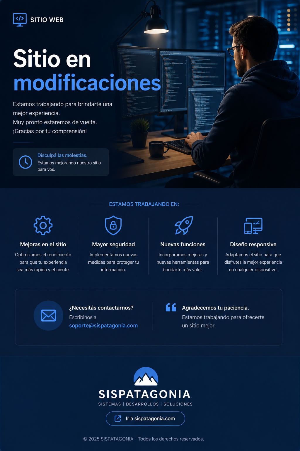 Sitio en mantenimiento